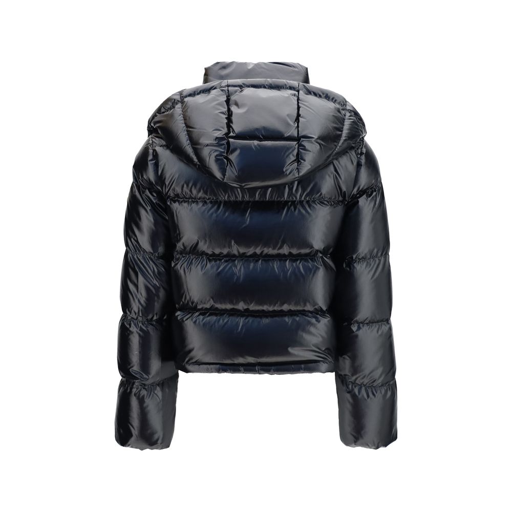 Moncler Black Goose Down Full-Length Women's Jacket