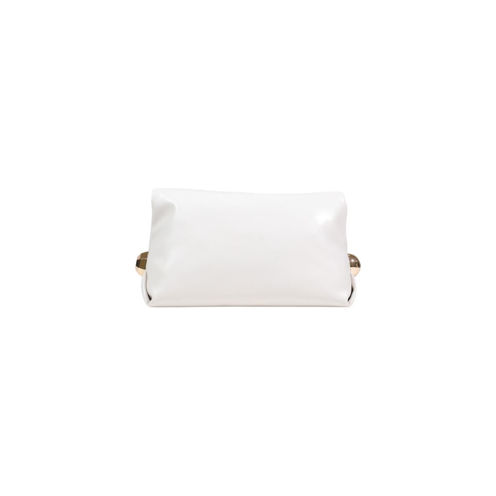 Liu Jo Cream Polyethylene Clutch Women's Bag