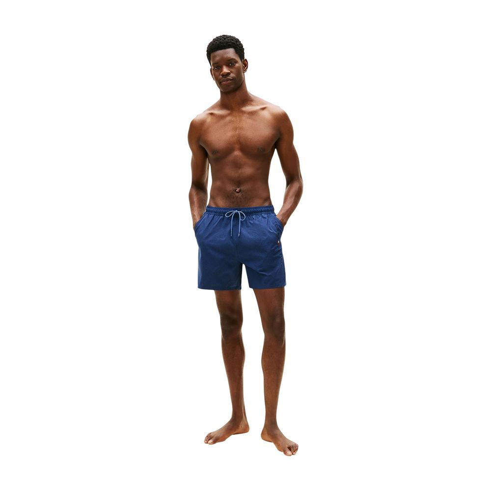 Tommy Hilfiger Blue Recycled Polyester Swim Men's Shorts