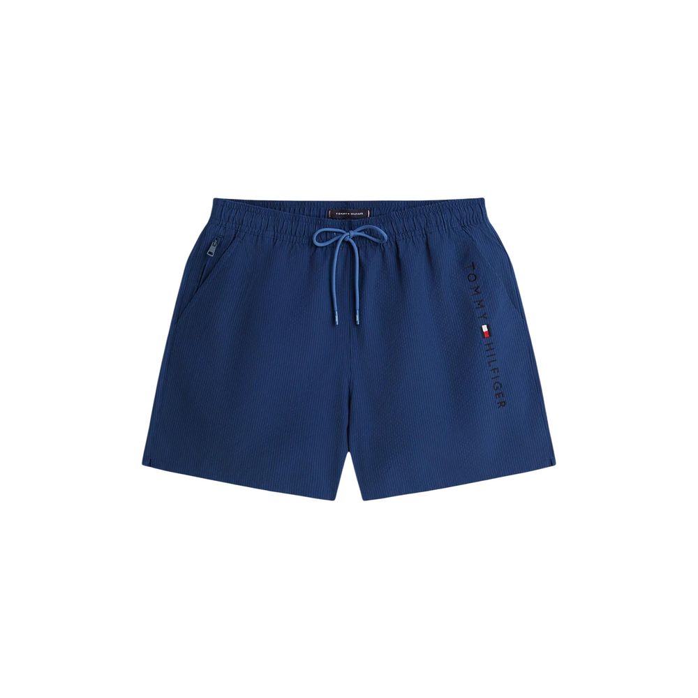 Tommy Hilfiger Blue Recycled Polyester Swim Men's Shorts