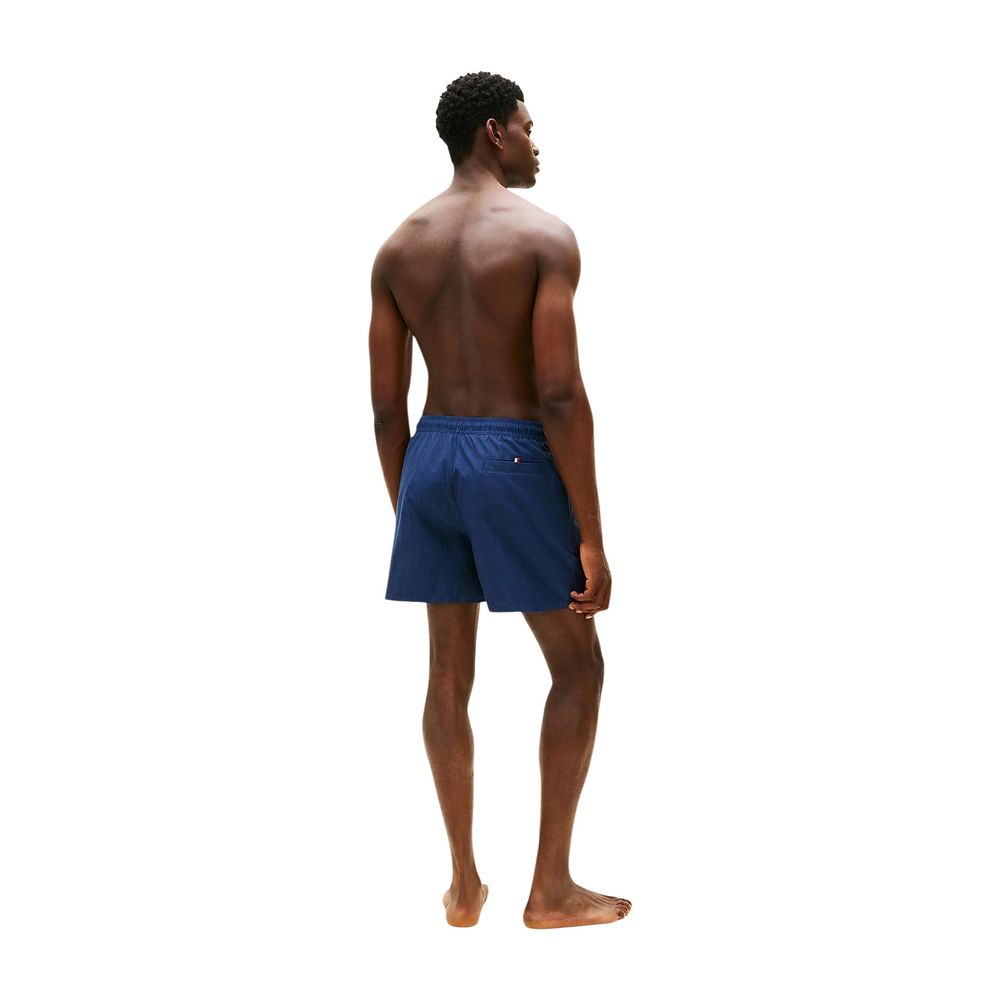 Tommy Hilfiger Blue Recycled Polyester Swim Men's Shorts