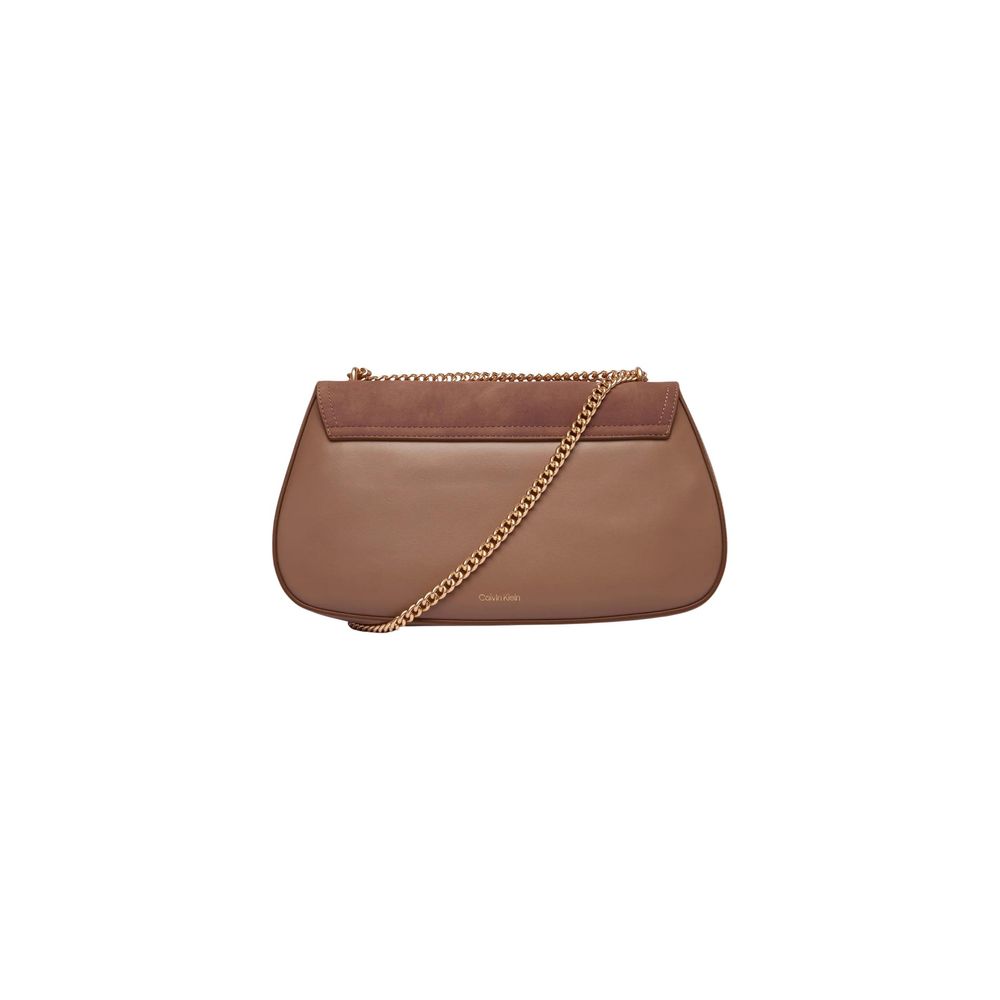 Calvin Klein Beige Polyethylene Women's Handbag