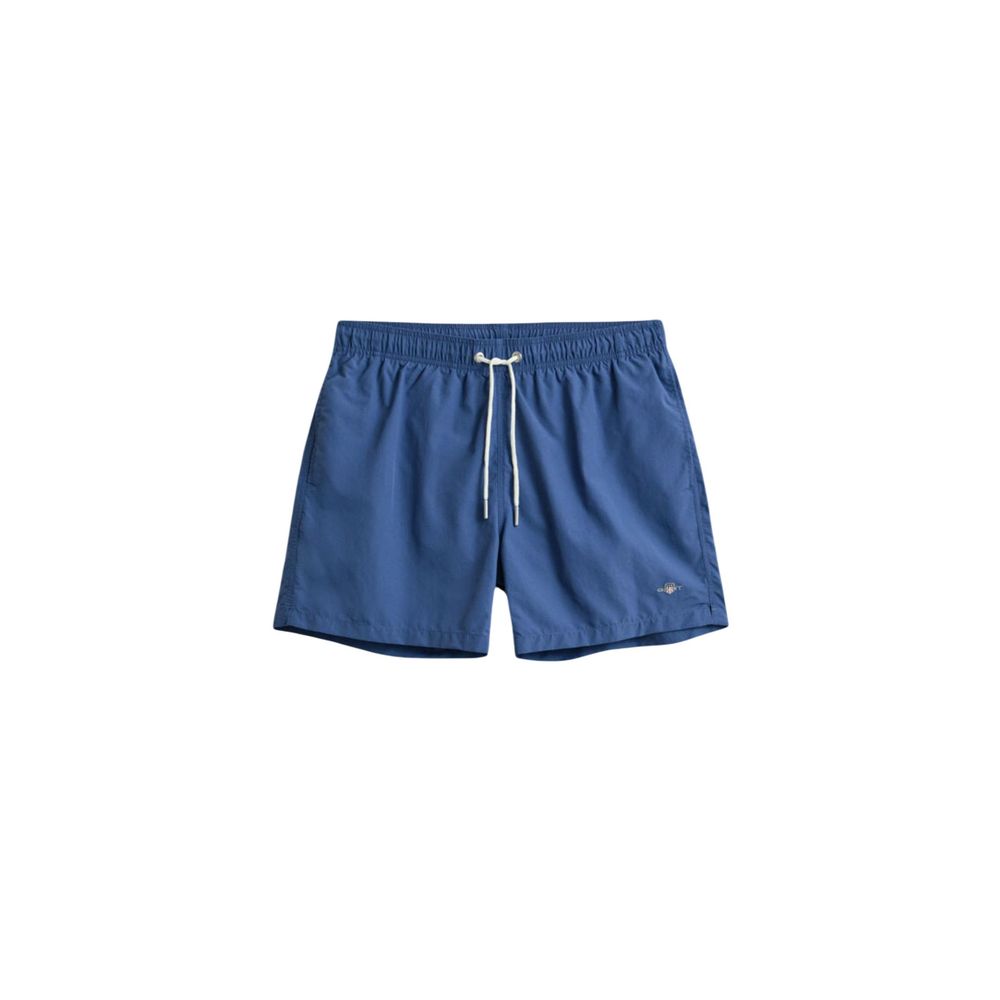 Gant Blue Recycled Polyamide Swim Men's Shorts