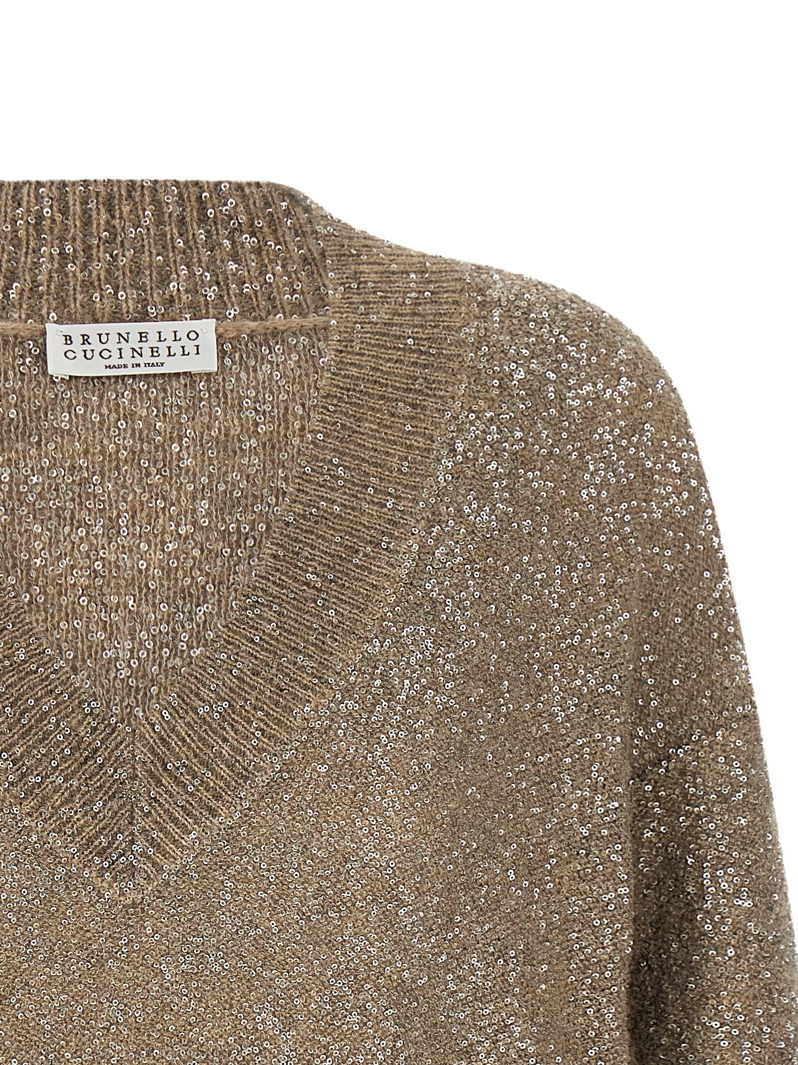 Brunello Cucinelli Beige Polyamide Women's Cardigan