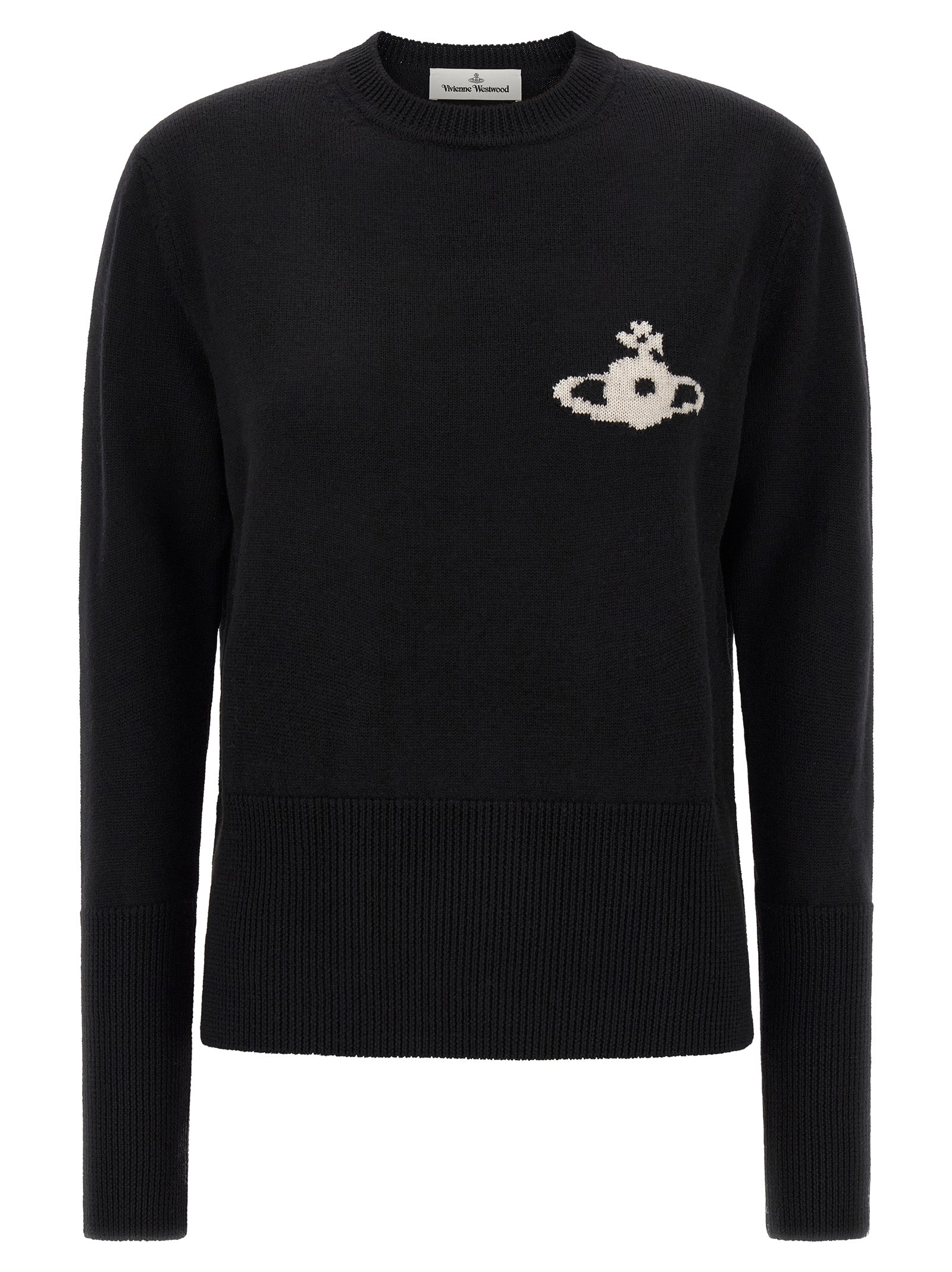 Vivienne Westwood Black Wool Women's Cardigan