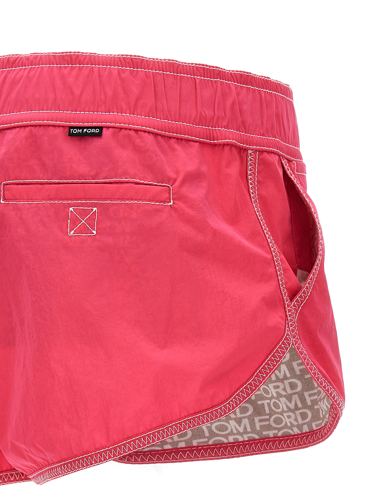 Tom Ford Fuchsia Polyamide Bermuda Women's Shorts