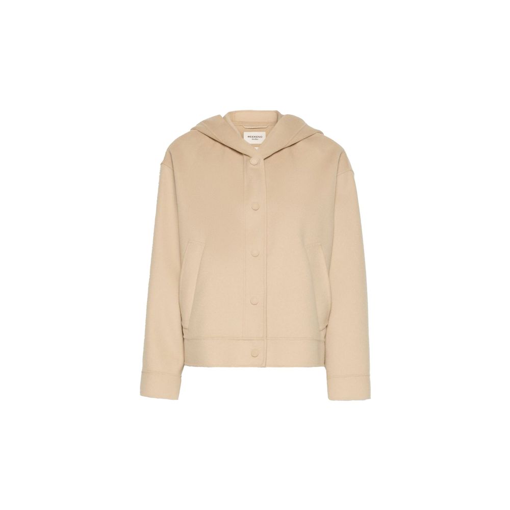 Max Mara Beige Polyamide Women's Jacket