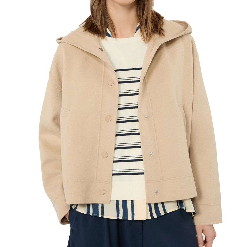 Max Mara Beige Polyamide Women's Jacket