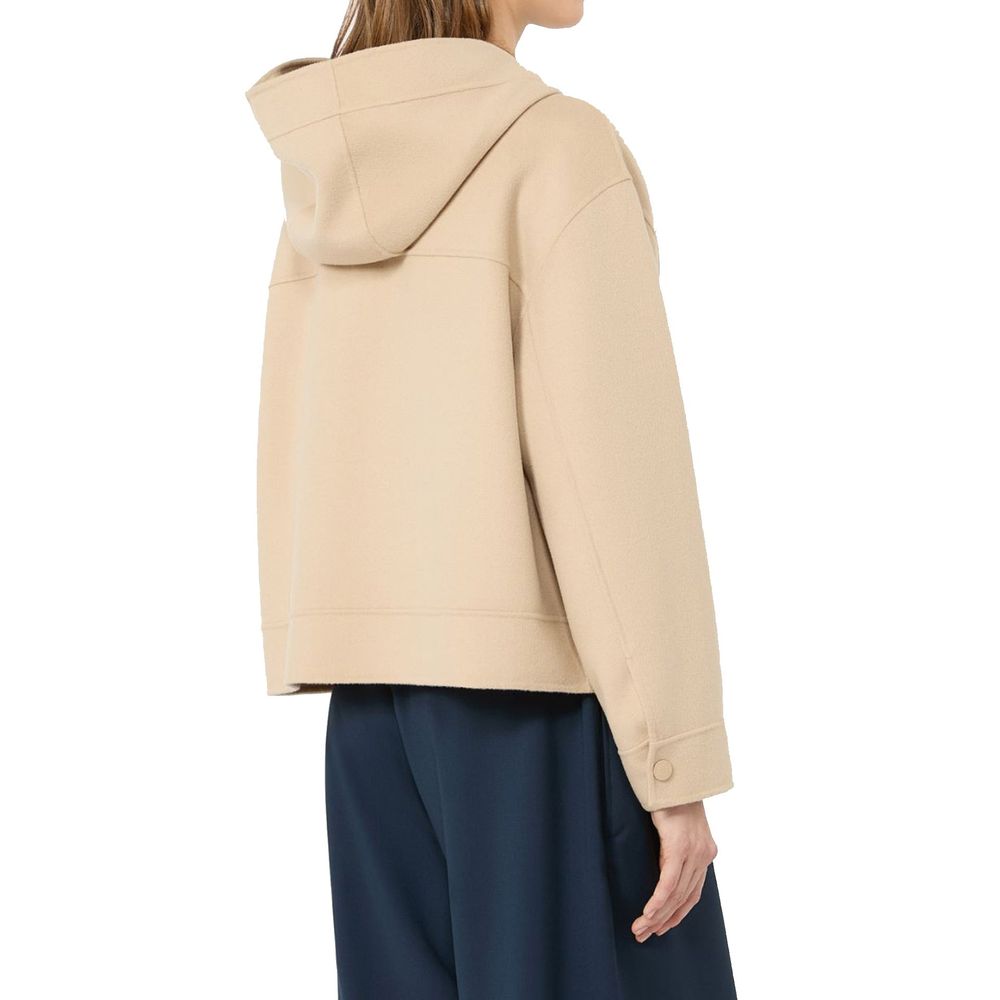 Max Mara Beige Polyamide Women's Jacket