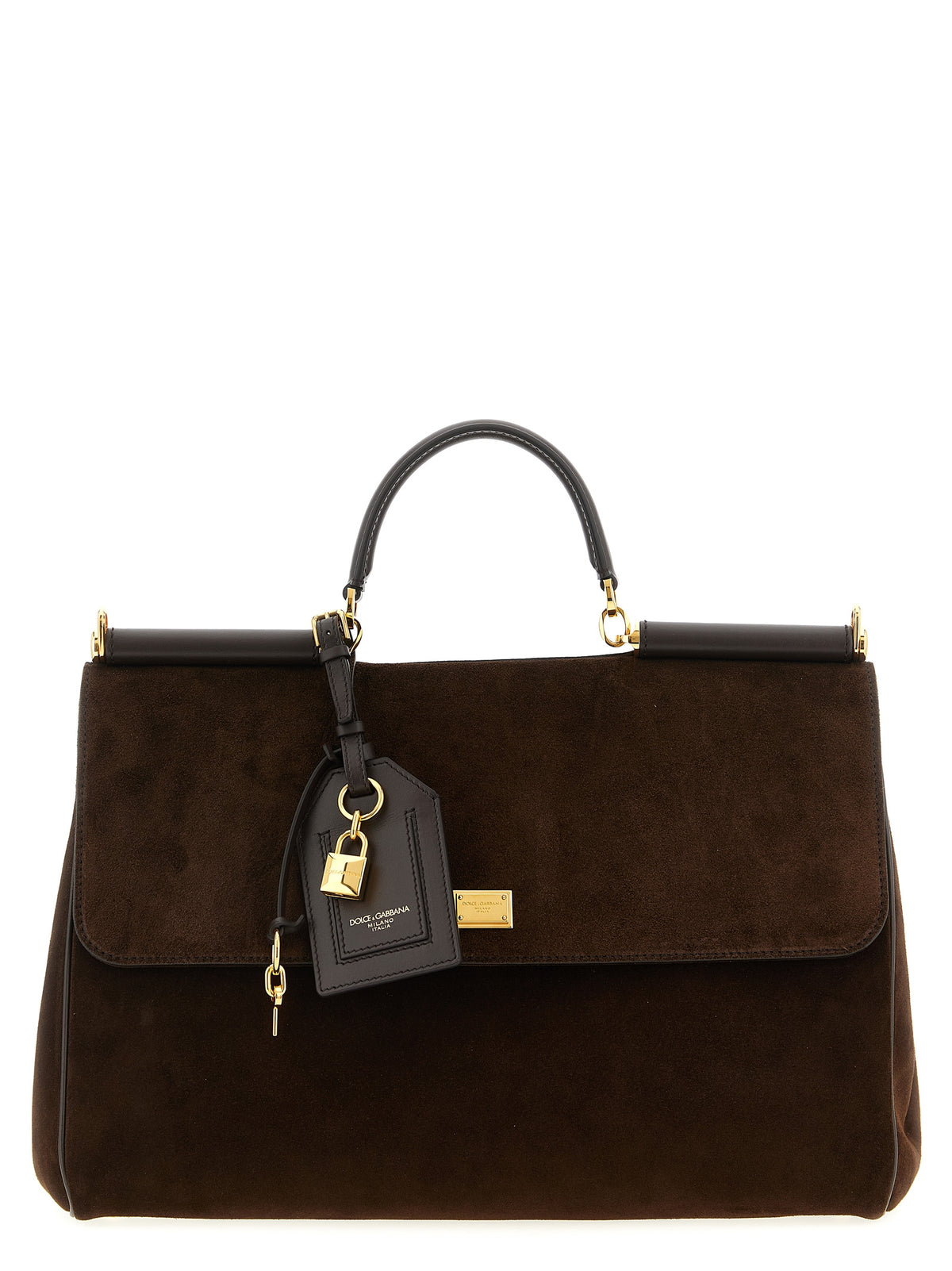 Dolce & Gabbana Brown Pvc Women's Handbag
