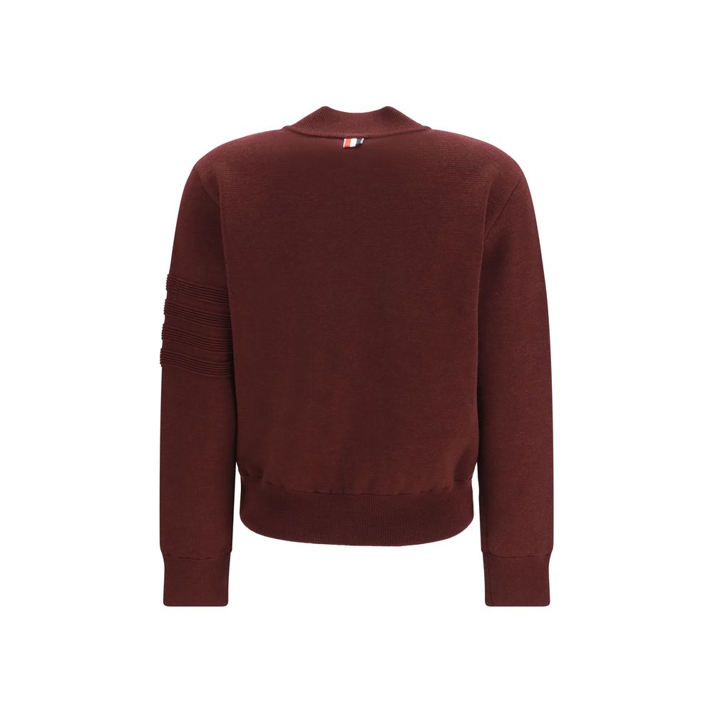 Thom Browne Bordeaux Wool Oves Aries Women's Bomber