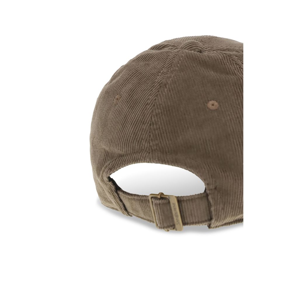 Saint Laurent Bicolor Cotton Cap (Baseball Women's Hat)