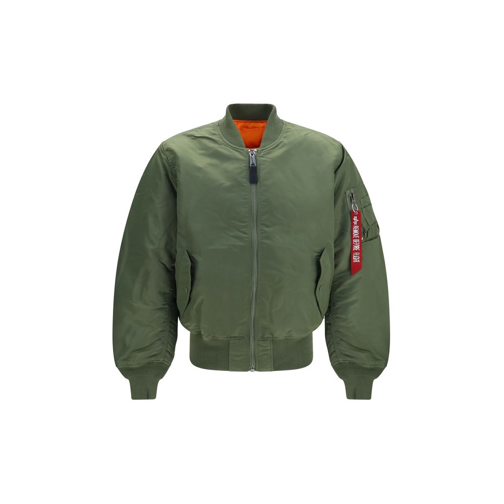 ALPHA INDUSTRIES Bicolor Nylon Men's Bomber