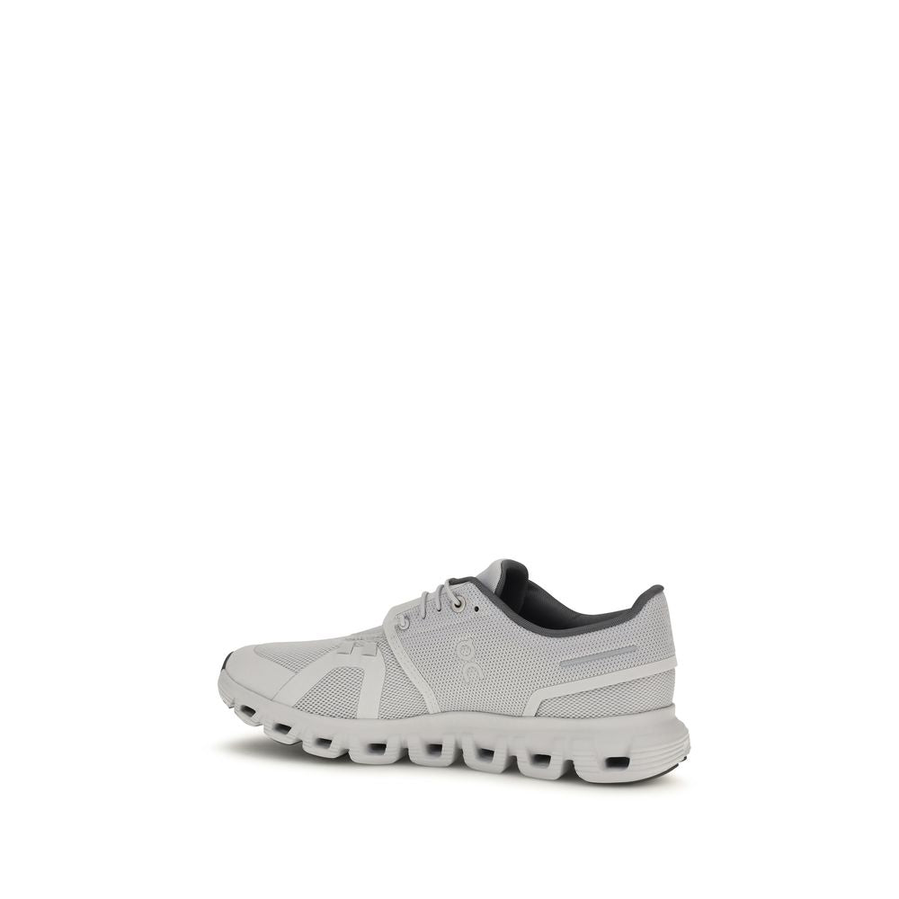 ON Gray Polyester Athletic Women's Sneakers