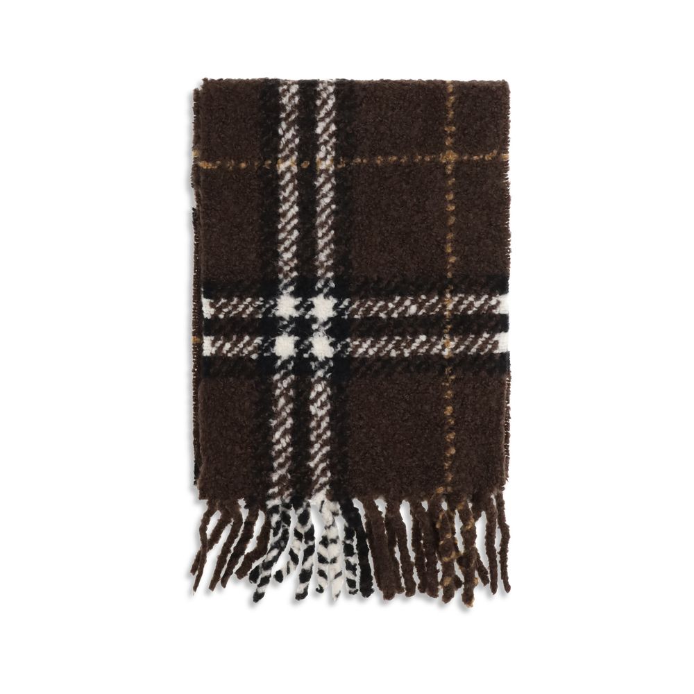 Burberry Brown Alpaca Vicugna Pacos Women's Scarf