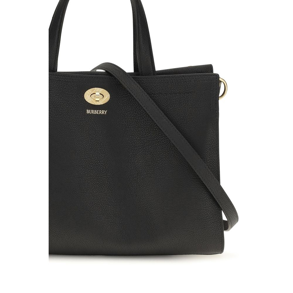 Burberry Black Cotton Women's Handbag