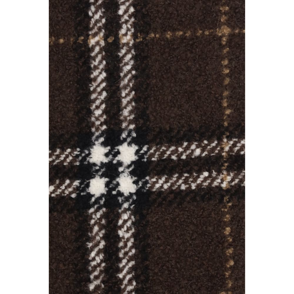 Burberry Brown Alpaca Vicugna Pacos Women's Scarf