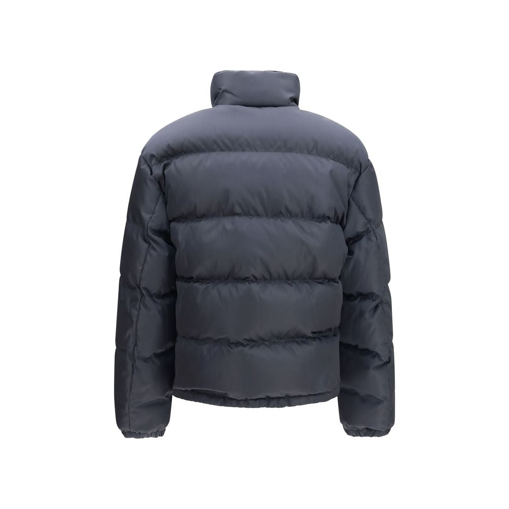 Prada Blue Polyamide Full-Length Men's Jacket