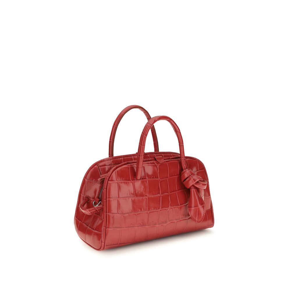 Jacquemus Red Calf Leather Bos Taurus Shoulder Women's Bag
