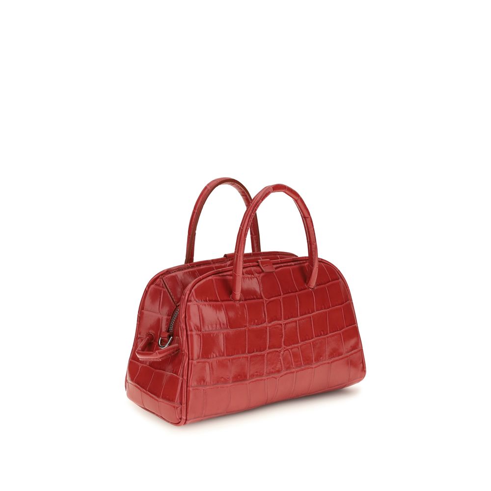 Jacquemus Red Calf Leather Bos Taurus Shoulder Women's Bag