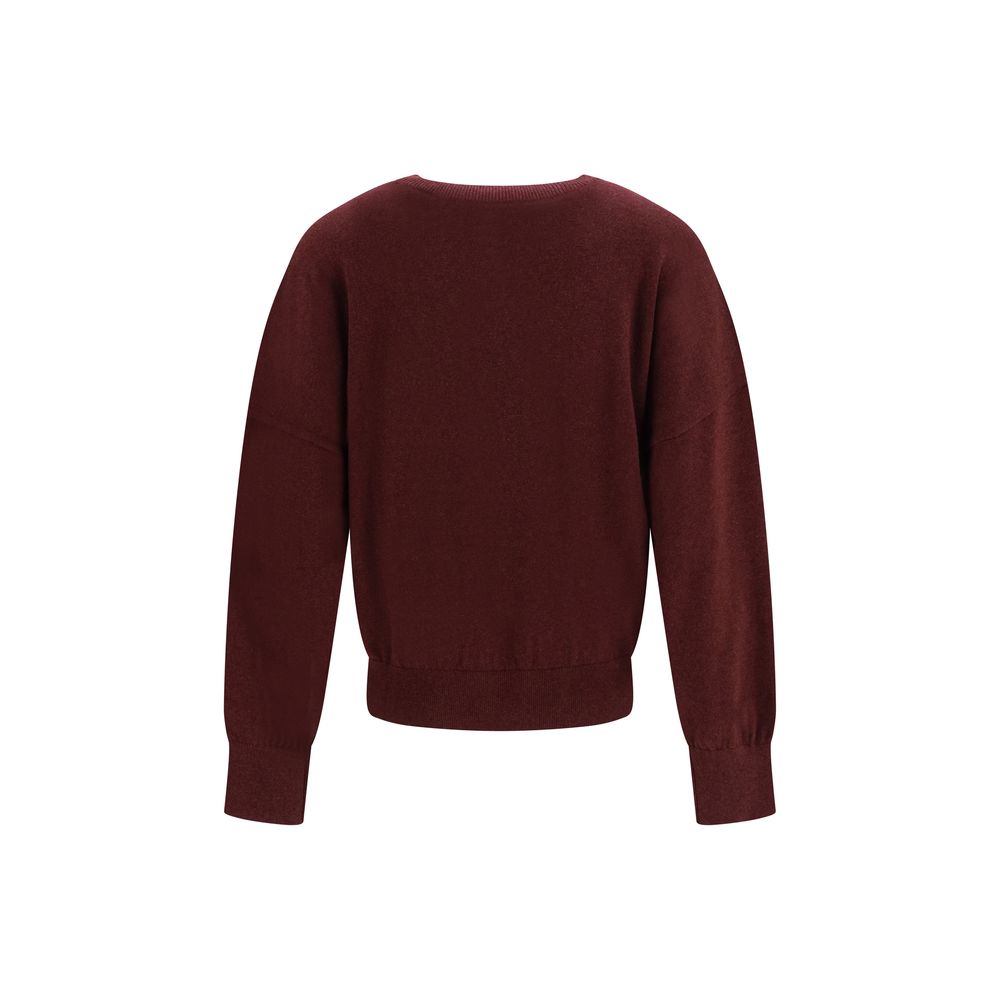 Isabel Marant Étoile Bordeaux Cotton Women's Sweatshirt