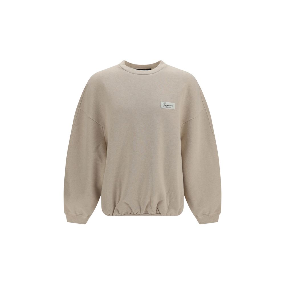 Jacquemus Beige Cotton Men's Sweatshirt