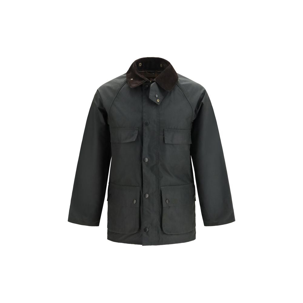 Barbour Gray Cotton Men's Sweatshirt
