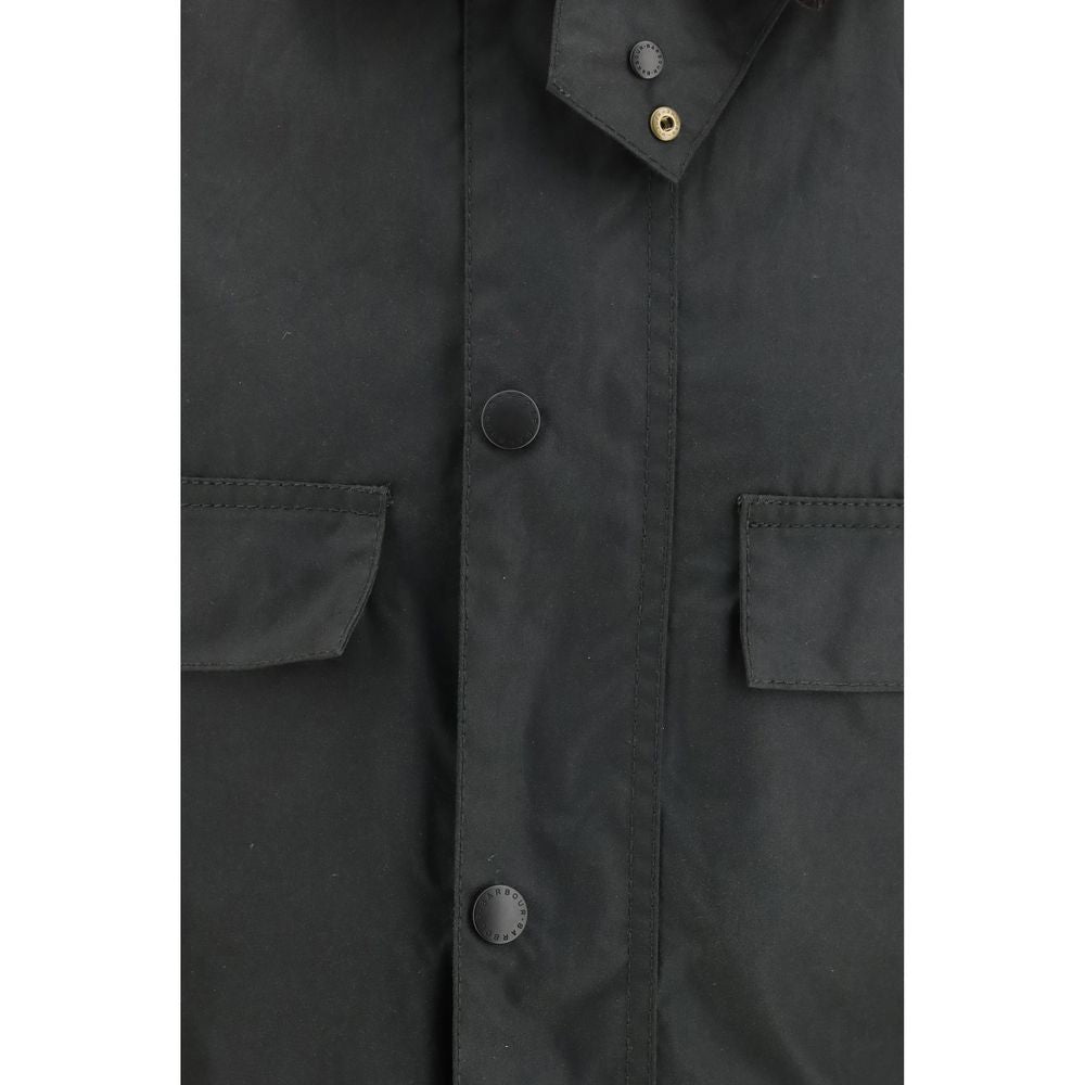 Barbour Gray Cotton Men's Sweatshirt