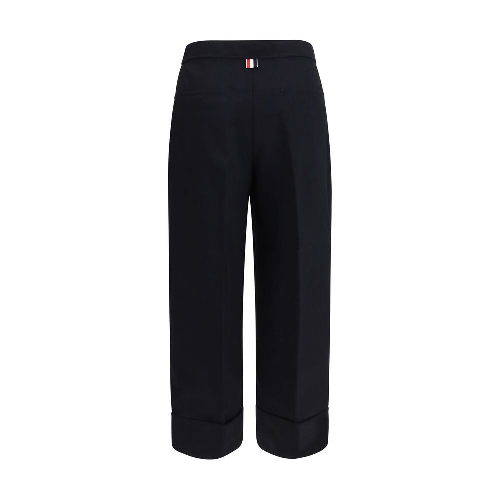 Thom Browne Blue Wool Oves Aries Women's Pantsuit