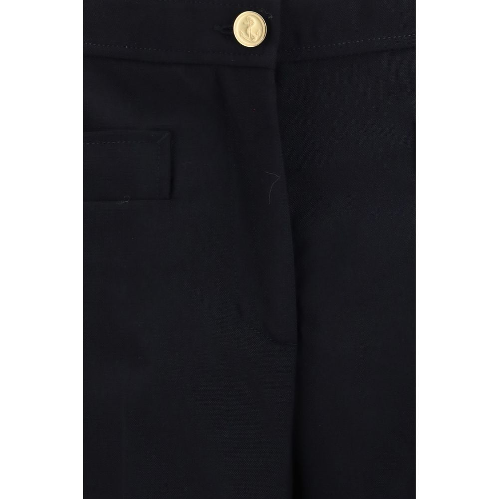 Thom Browne Blue Wool Oves Aries Women's Pantsuit