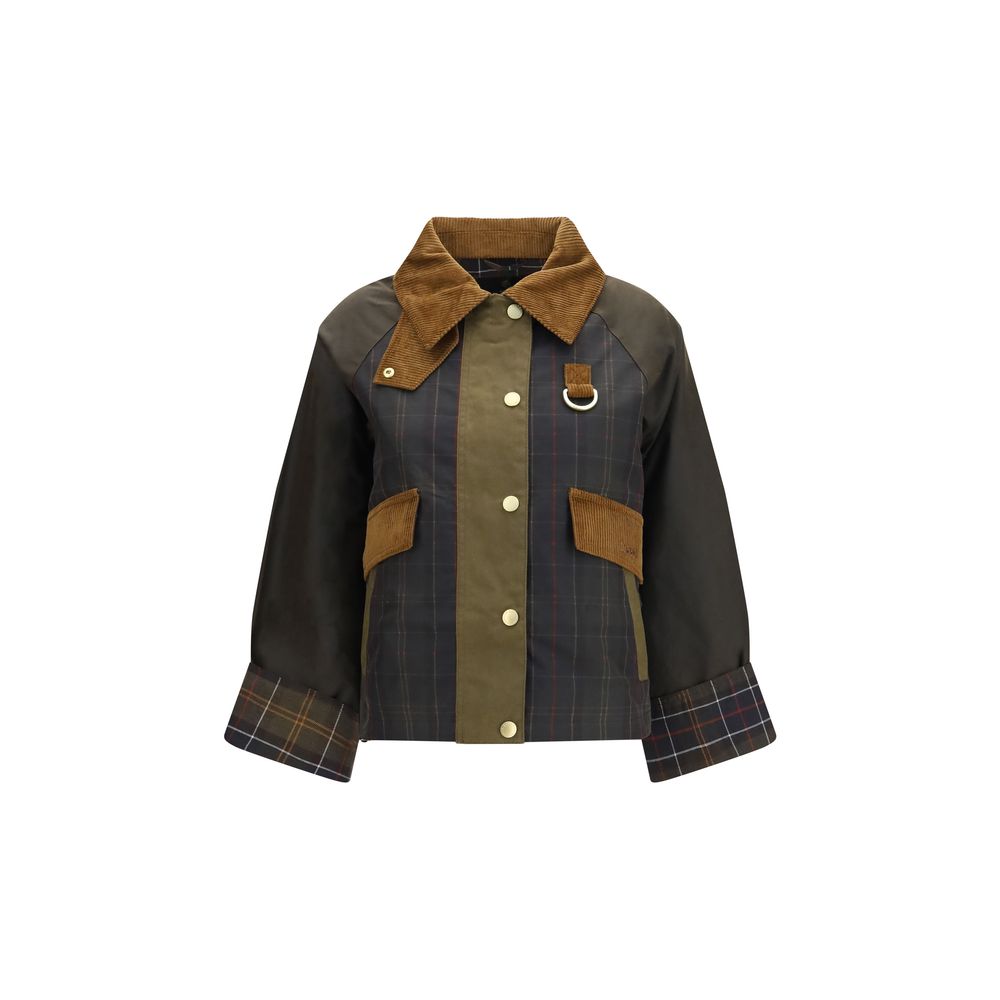 Barbour Brown Cotton Shell Women's Jacket