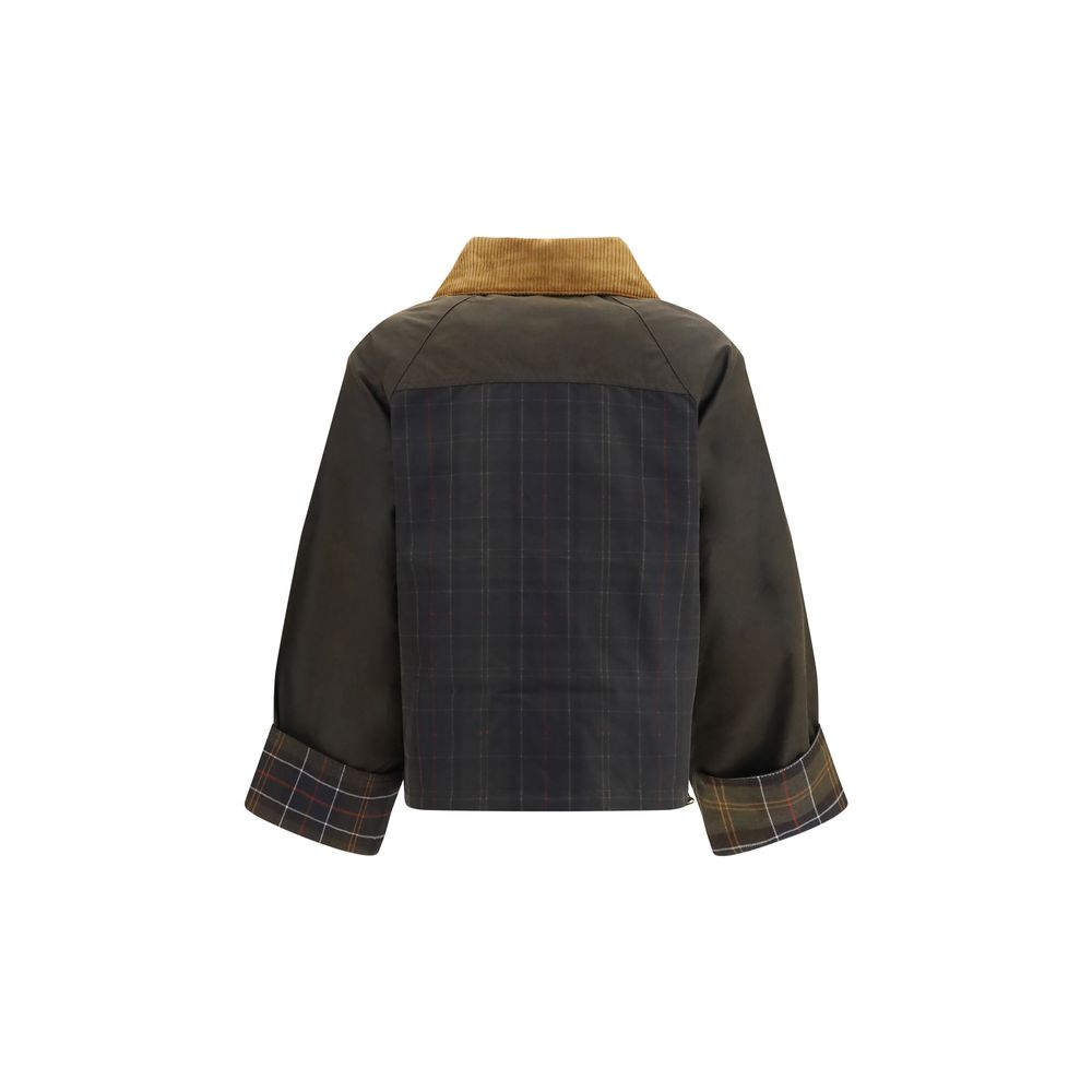 Barbour Brown Cotton Shell Women's Jacket