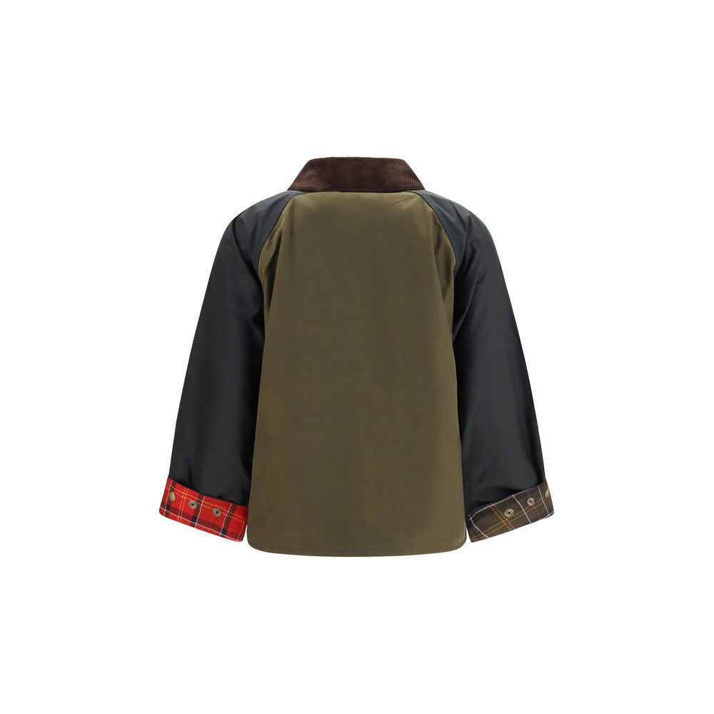 Barbour Blue Cotton Full-Length Women's Jacket