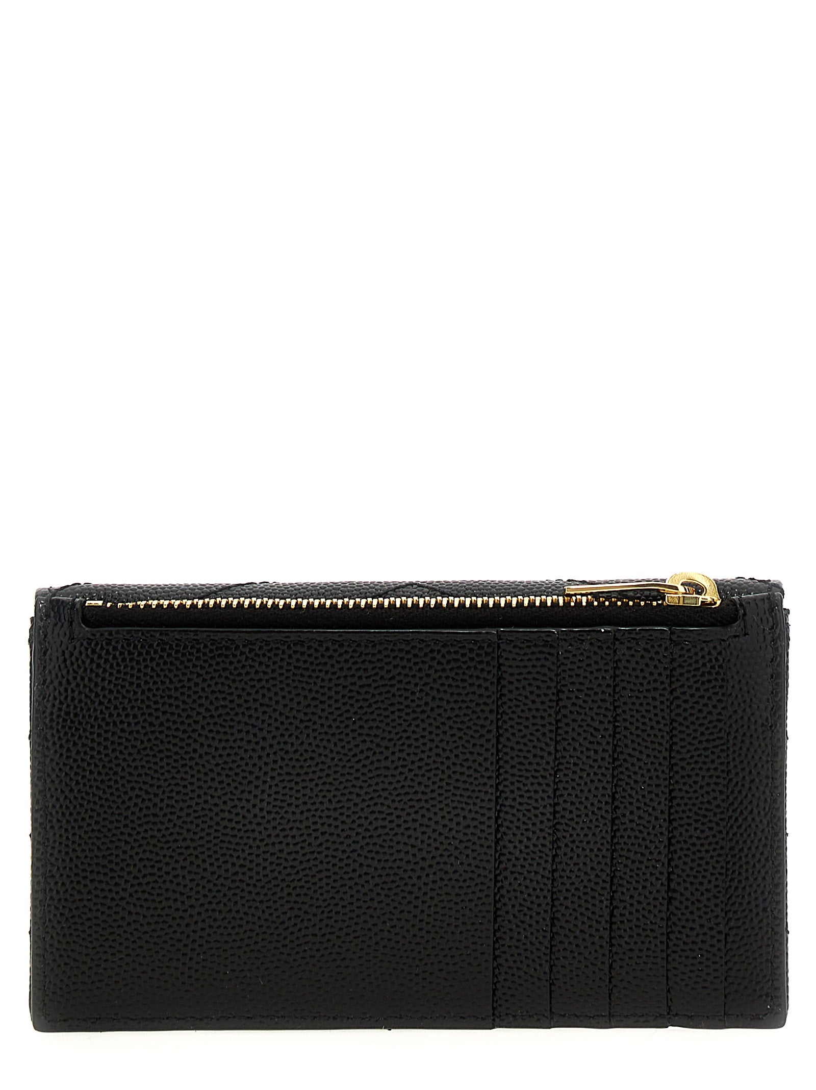 Saint Laurent Black Calfskin Women's Cardholder