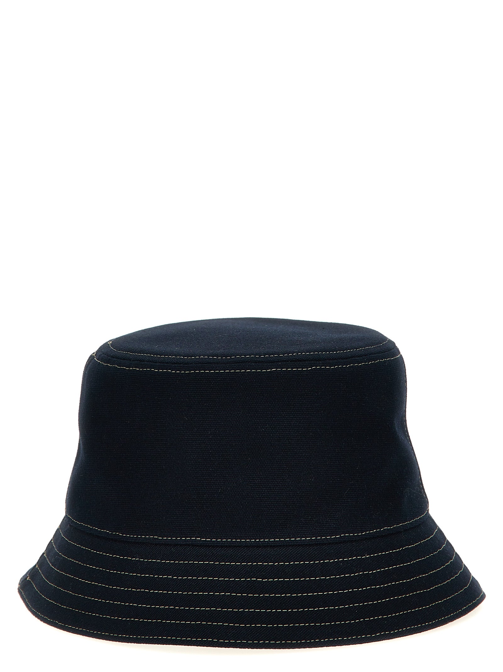 Gucci Blue Cotton Bucket Men's Hat