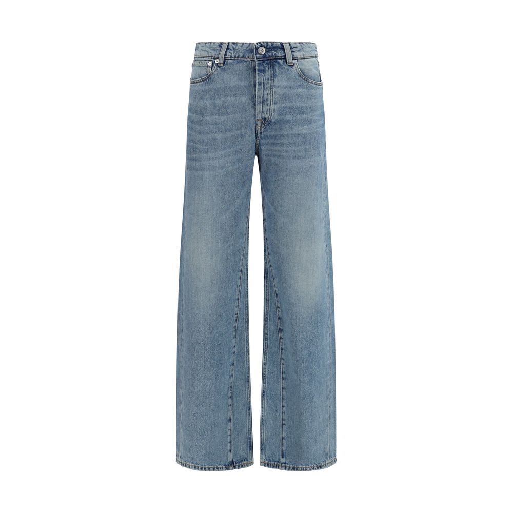 Our Legacy Blue Cotton Jeans Women's Denim