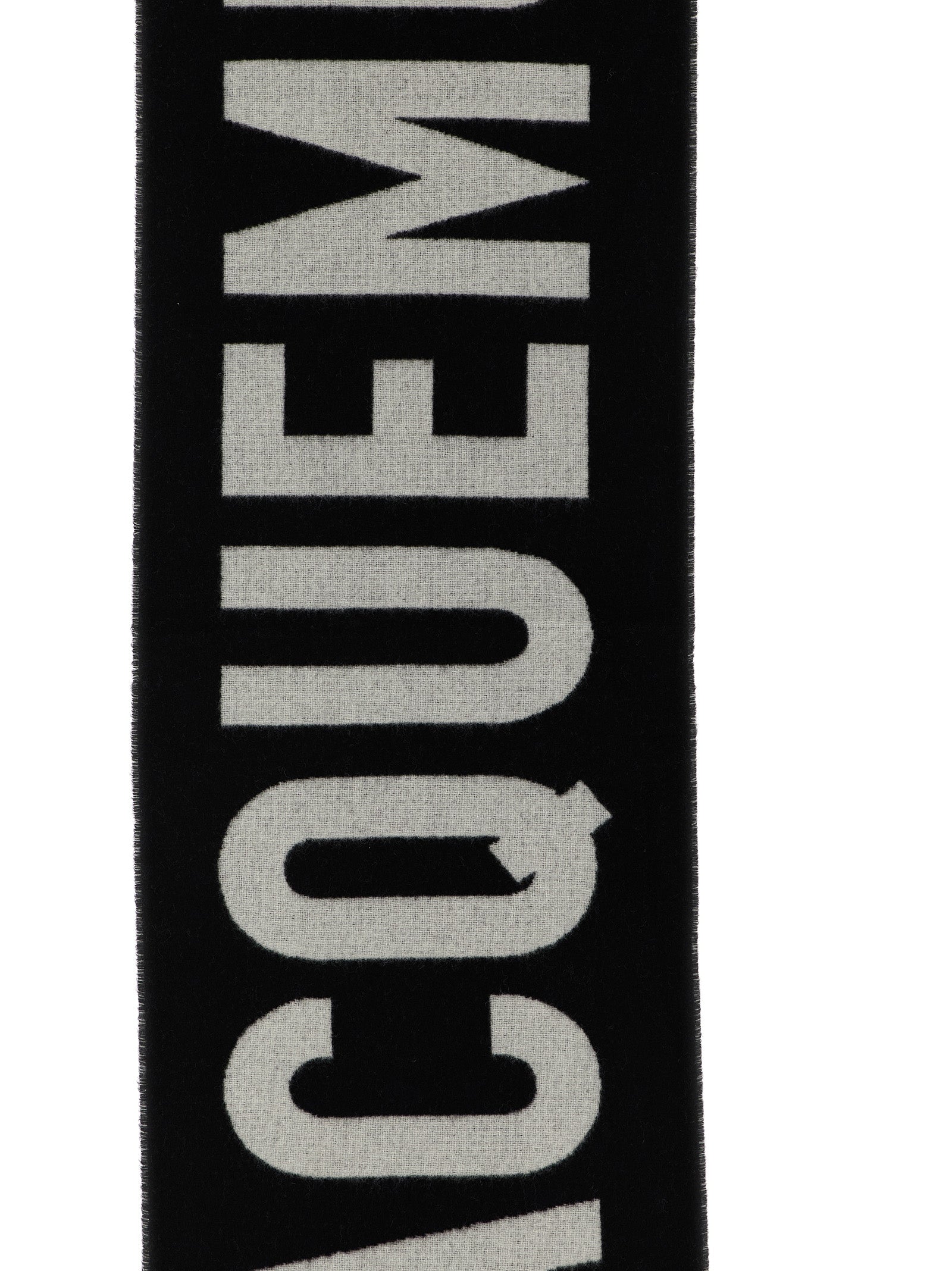 Jacquemus Black Wool Men's Foulard