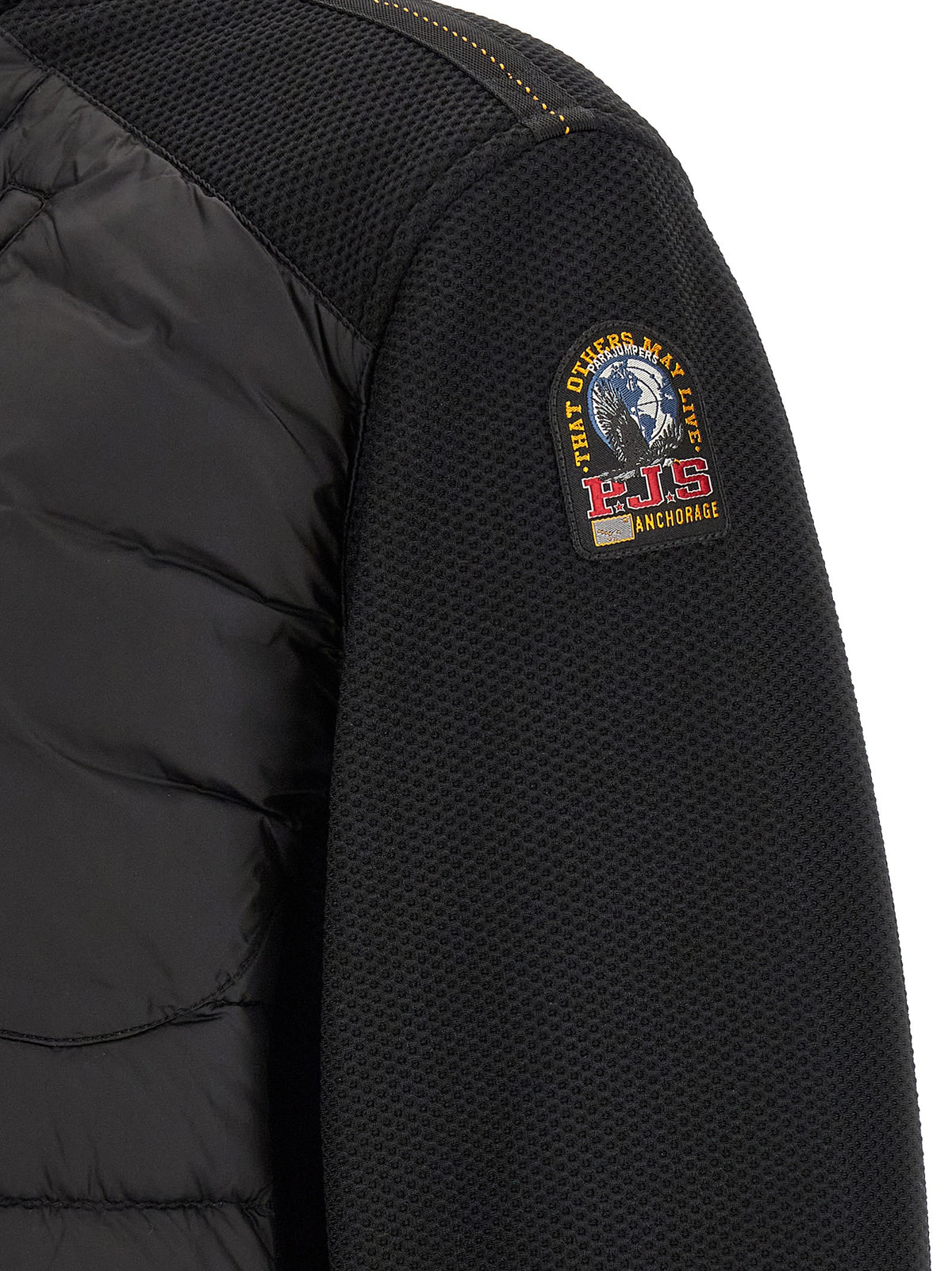 Parajumpers Black Polyamide Shell Men's Jacket