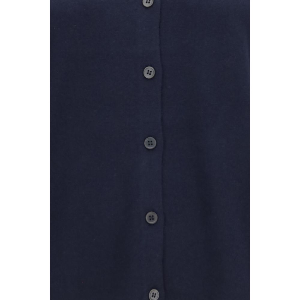 'S Max Mara Blue Wool Oves Aries Women's Cardigan