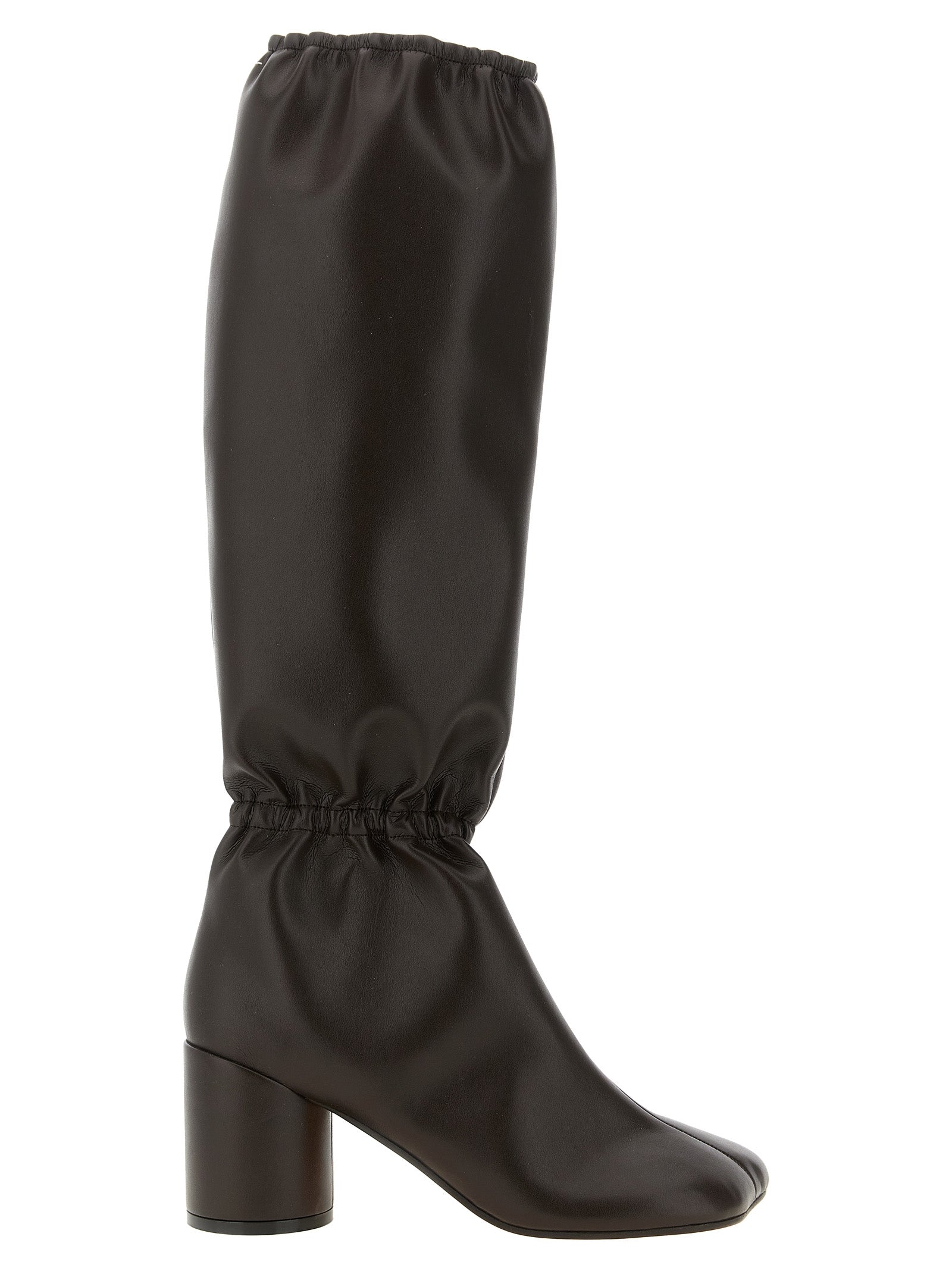 MM6 Maison Margiela Brown Polyethylene Over The Women's Knee