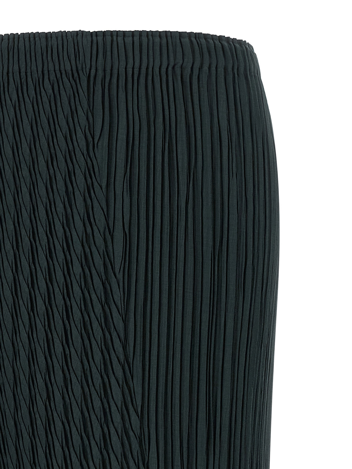 Issey Miyake Blue Polyester Midi Women's Skirt