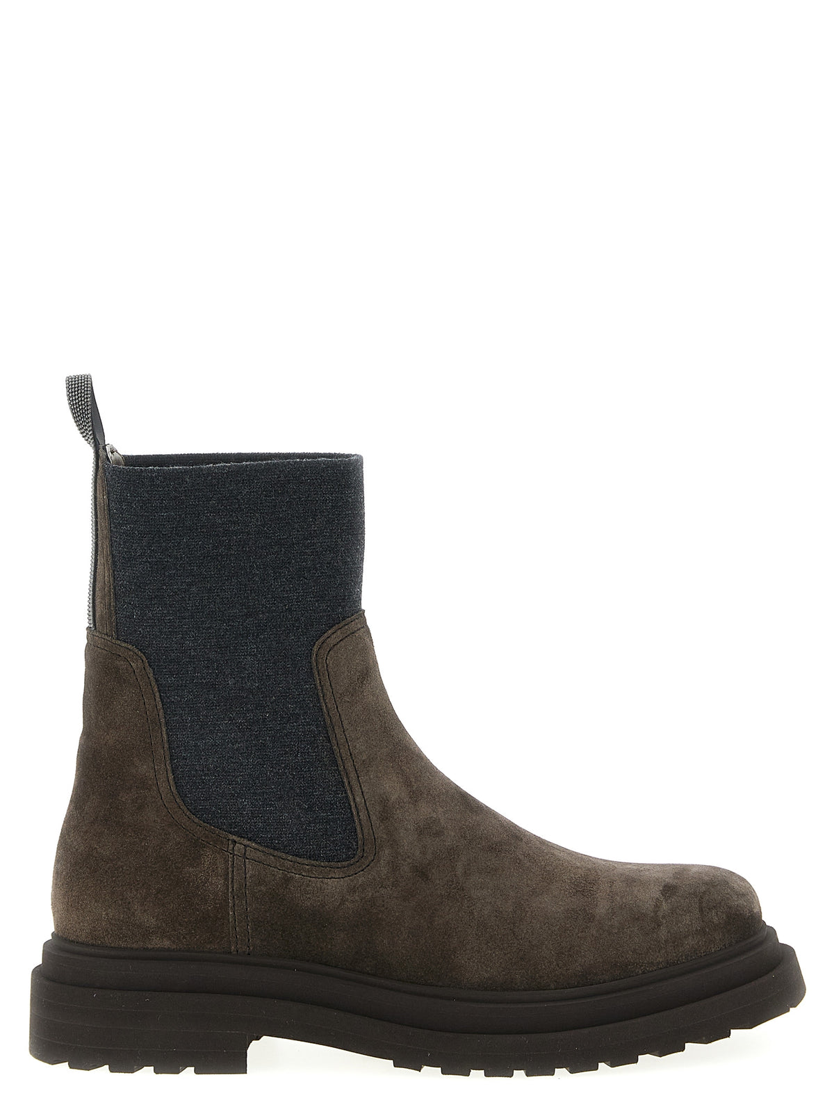 Brunello Cucinelli Brown Calfskin Ankle Women's Boots