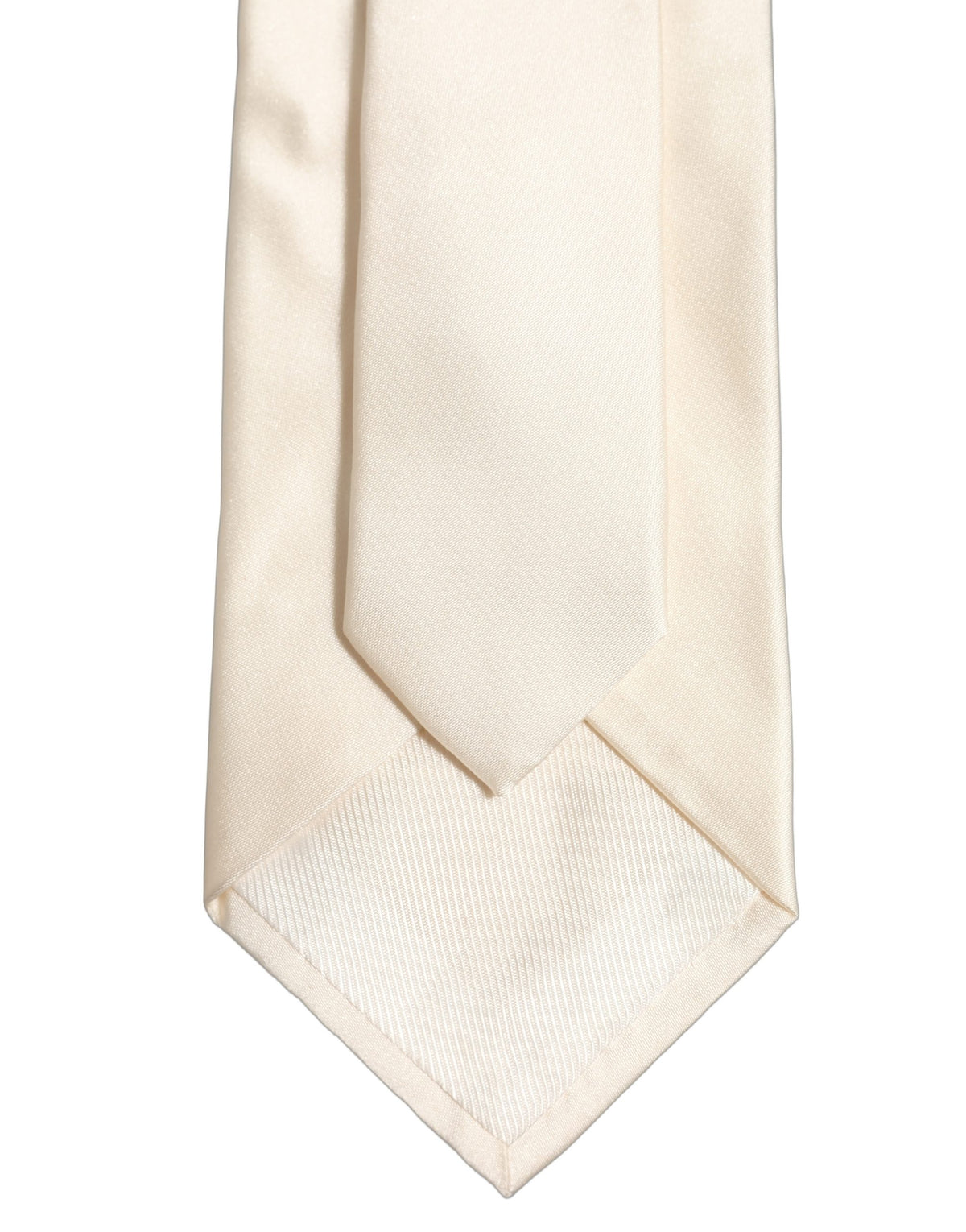 Dolce & Gabbana White Silk Floral Graphic Adjustable Men'sd Men NeckMen's Men's Tie (Pre-Owned)