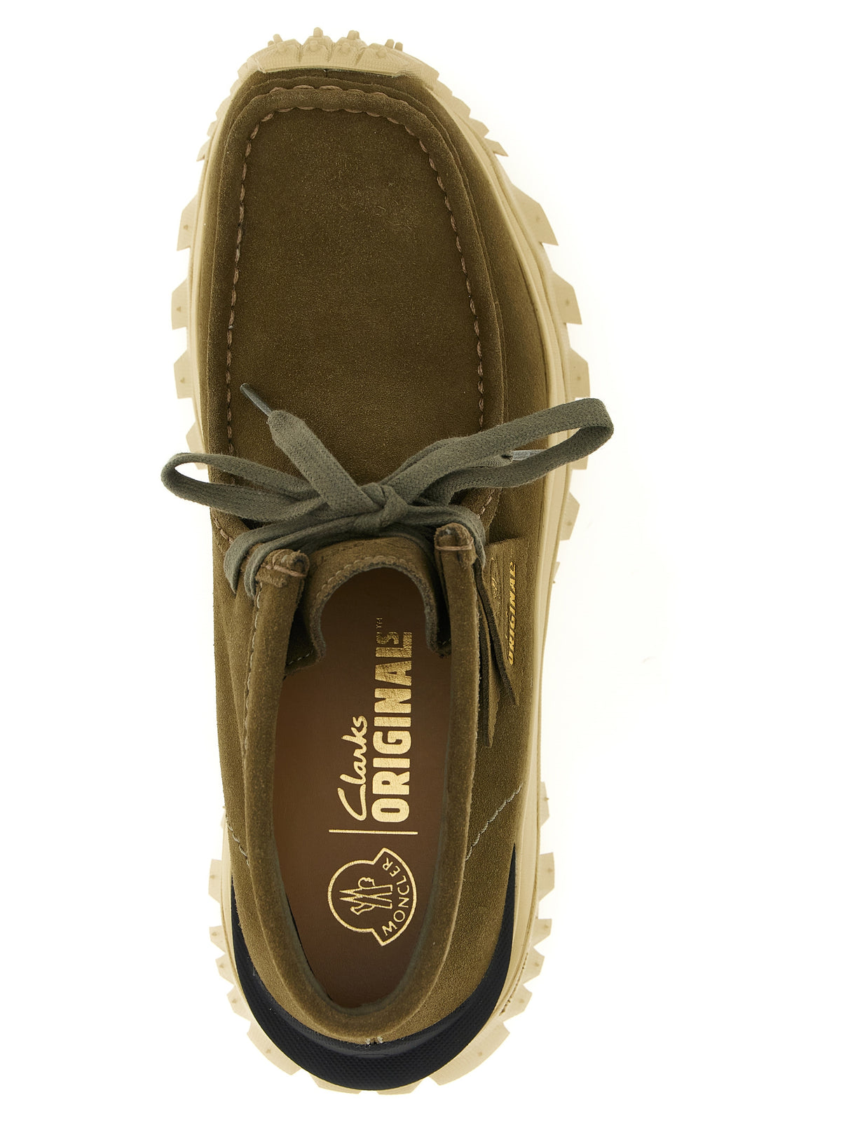 Moncler Bicolor Leather Ankle Men's Boots
