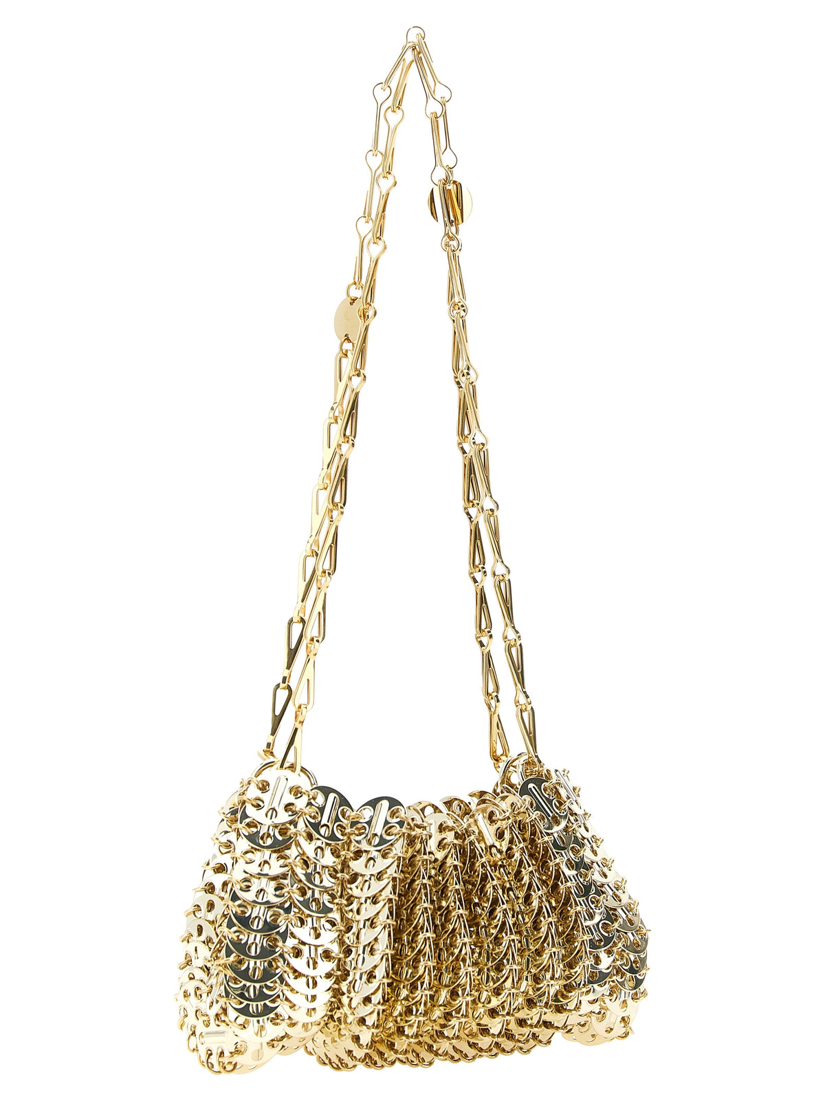 Paco Rabanne Gold Stainless Steel Shoulder Women's Bag