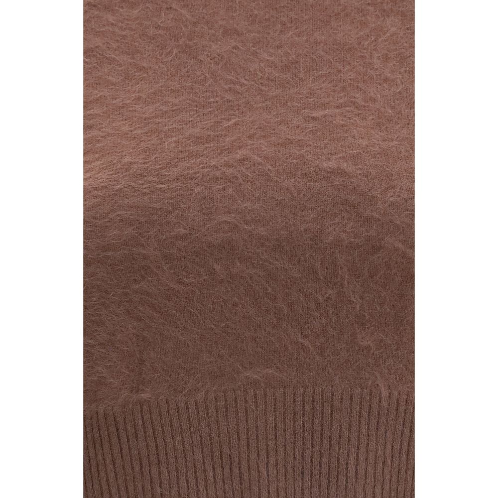 Max Mara Brown Cashmere Women's Sweatshirt