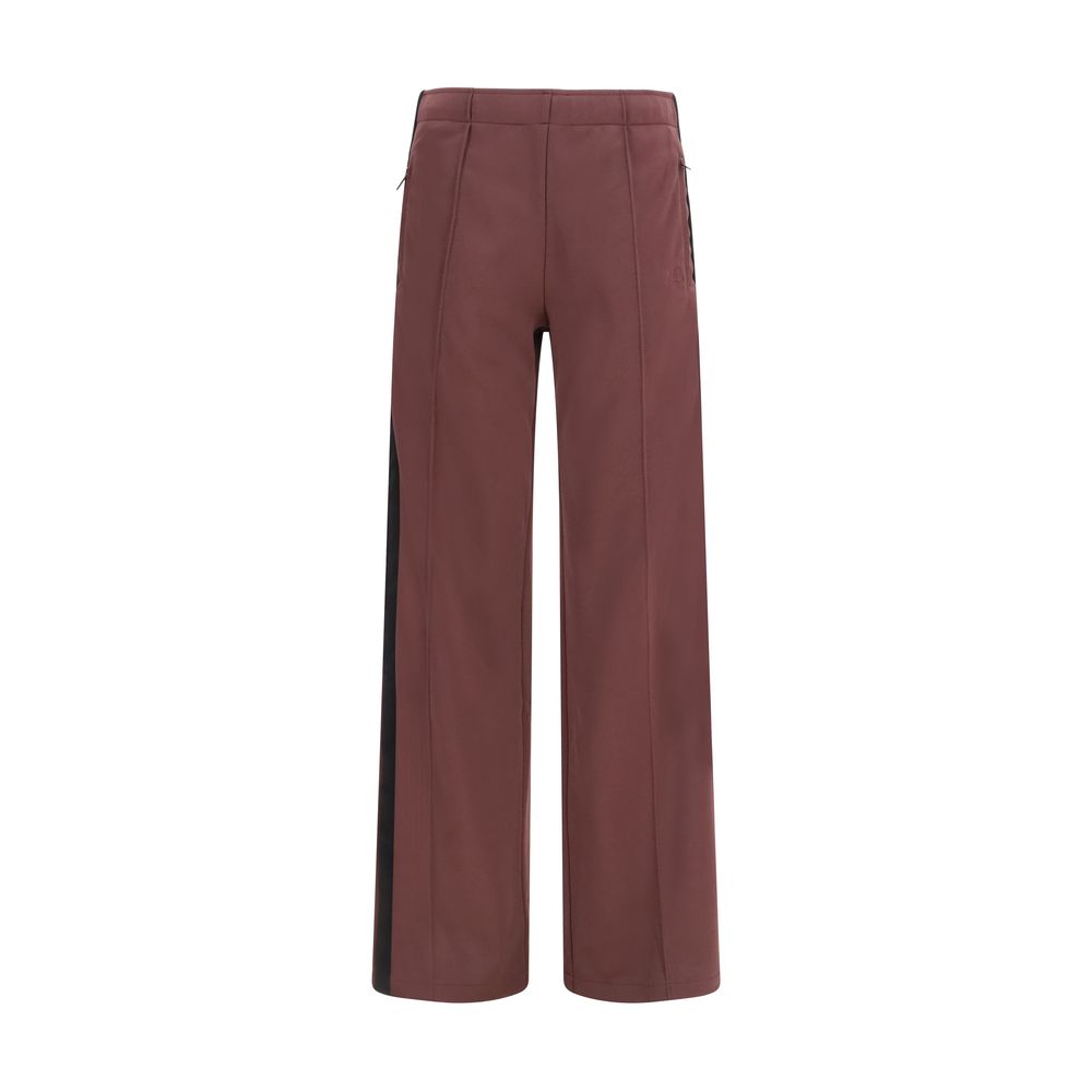 Courrèges Bordeaux Polyester Joggers (Workout Women's Pants)