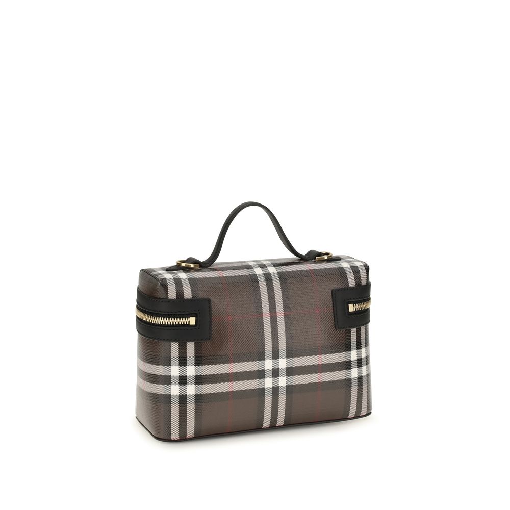 Burberry Brown Cotton Shoulder Women's Bag