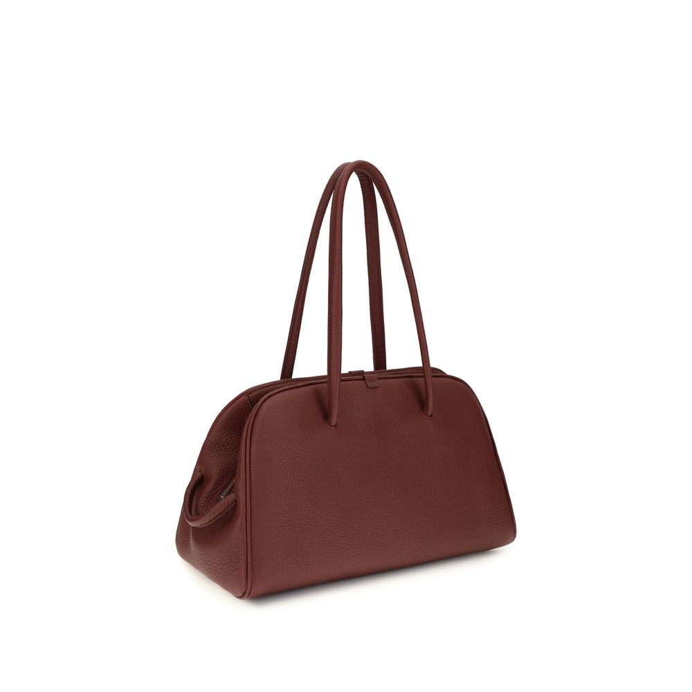 Jacquemus Bordeaux Calf Leather Bos Taurus Women's Handbag