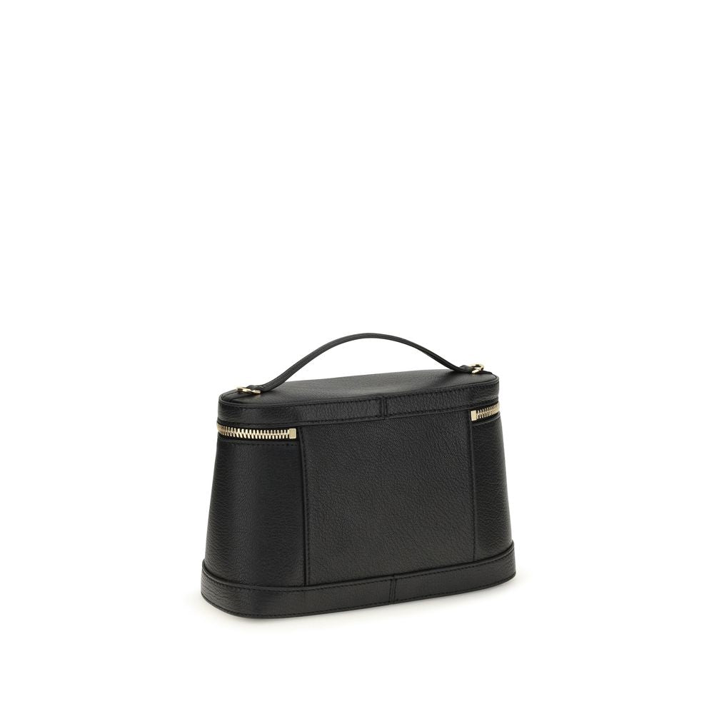 Jacquemus Black Calf Leather Bos Taurus Shoulder Women's Bag
